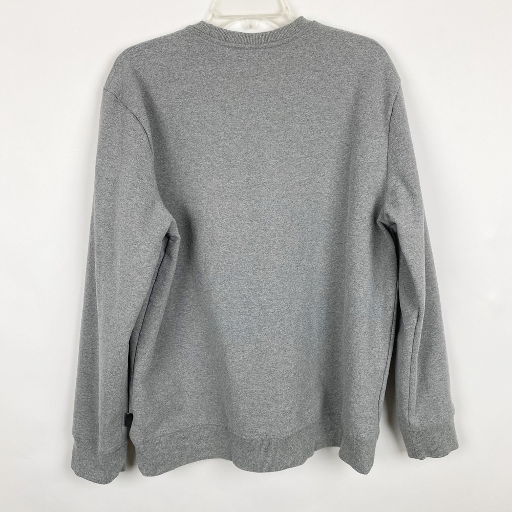 Patagonia Uprisal Crew Fitz Roy Bear Graphic Regular Fit Sweatshirt Women L Gray - Picture 2 of 9